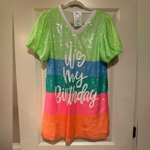 Brand new sequin dress. NWT from a local boutique. Smoke free home